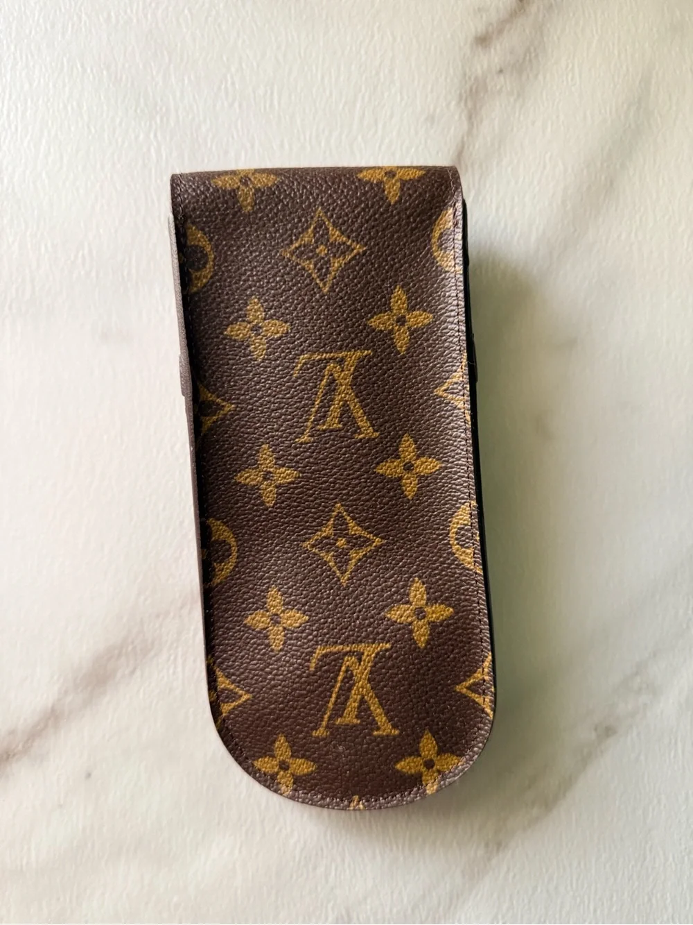 Louis Vuitton Monogram Sunglass/Eyeglass Case Authentic
